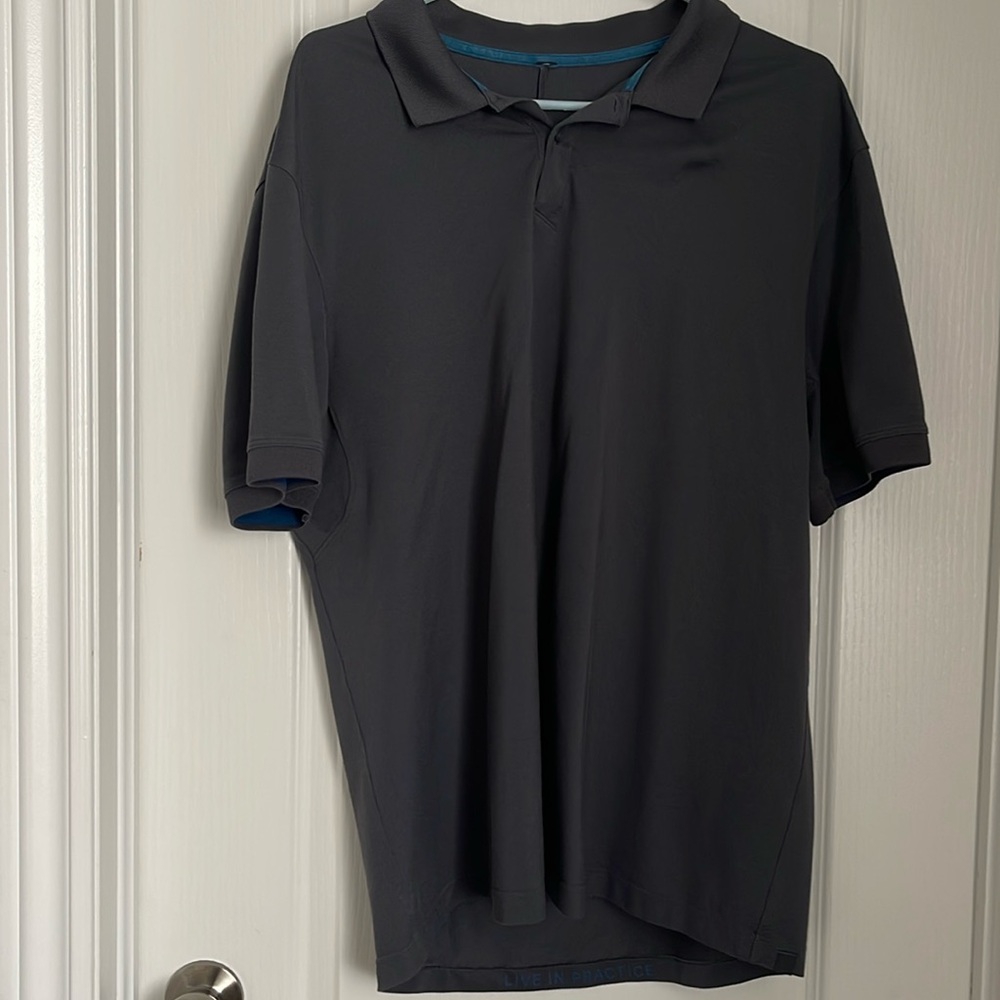 Grey Golf Shirt